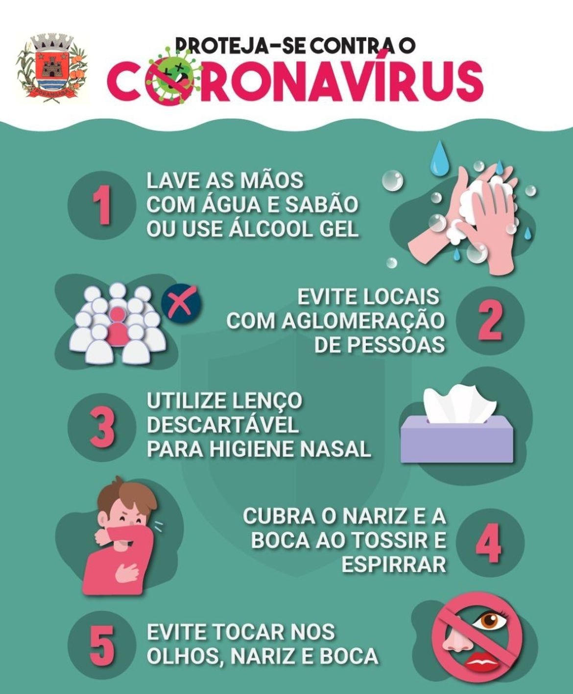 Coronavirus - Prefeitura porangaba